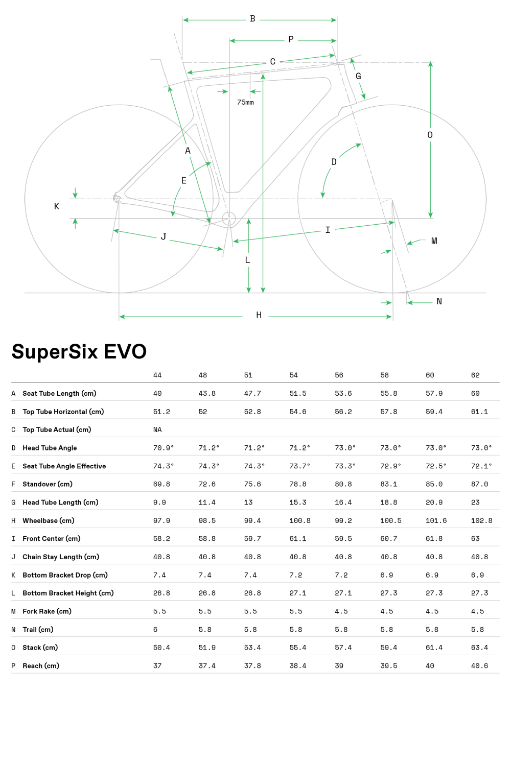 SuperSix EVO 105 - 