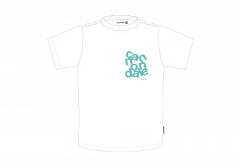 Cannondale T-Shirt Tumble Logo - Heather Gray w Sonic Blue