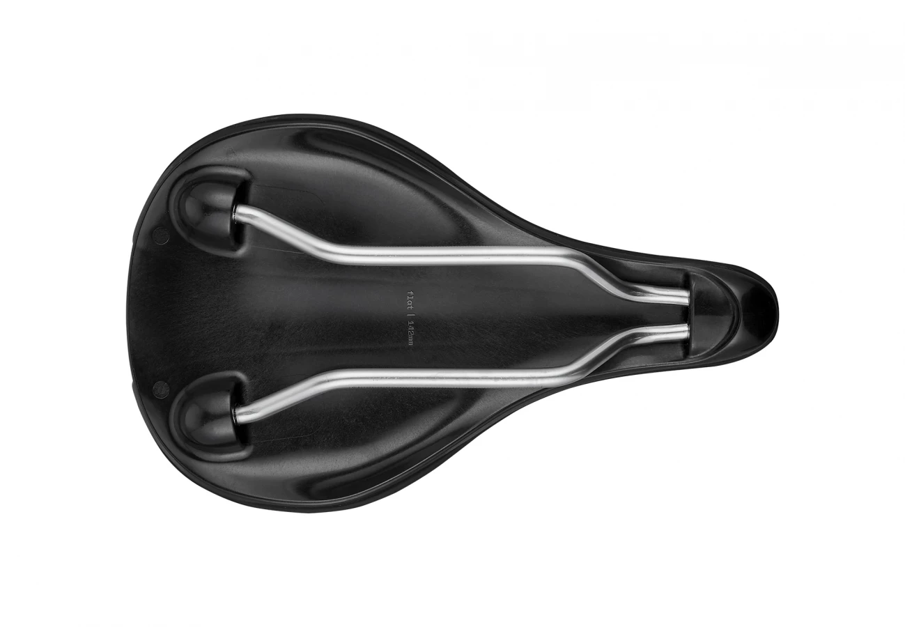 Line S Cromo Flat Saddle - Black