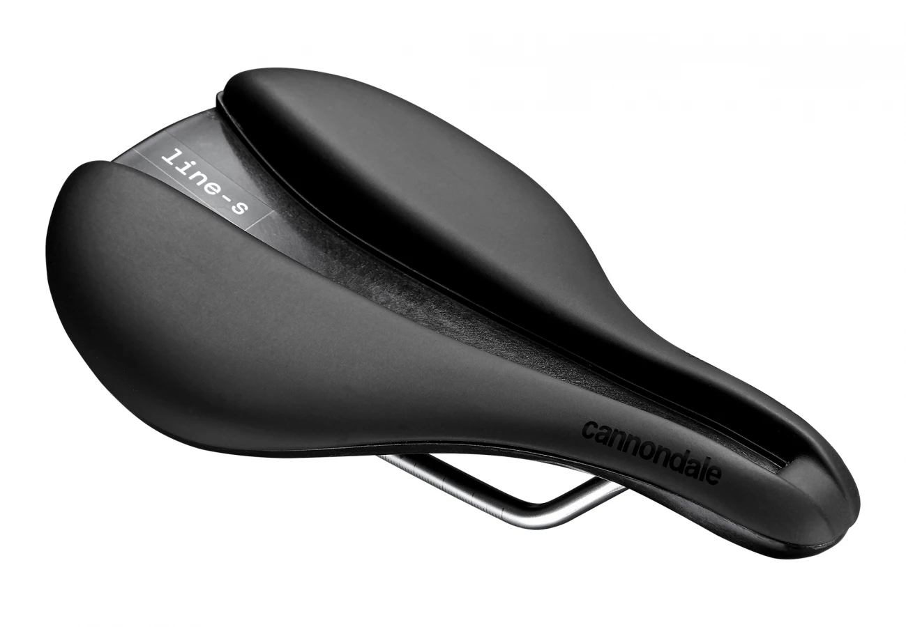 Line S Cromo Flat Saddle - Black