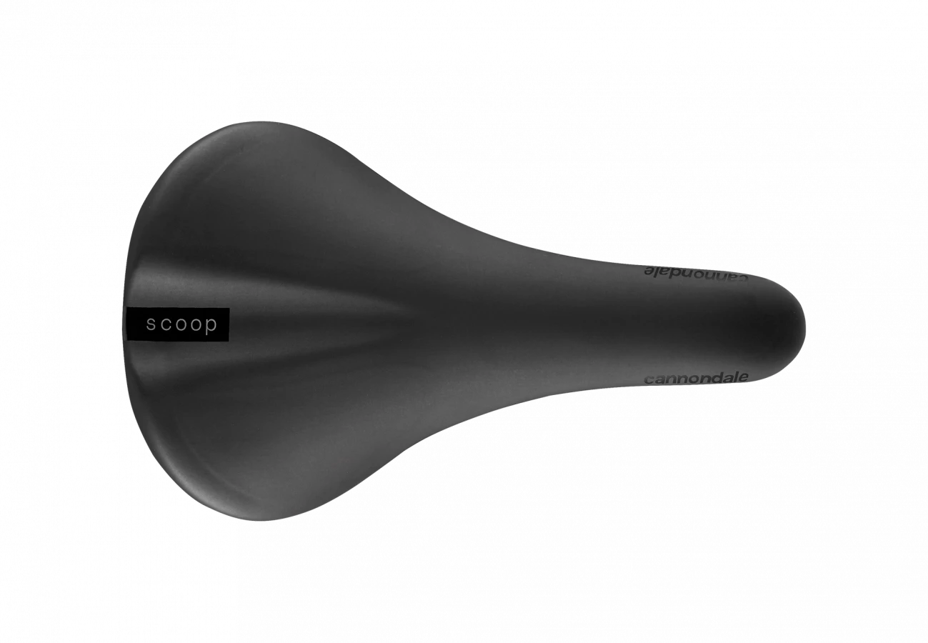 Scoop Cromo Gel Radius Saddle - Black
