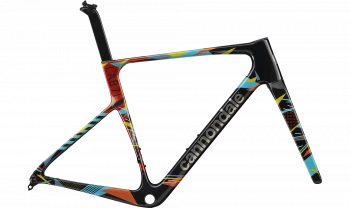 SuperSix EVO LAB71 Frameset - Black with WOW colors