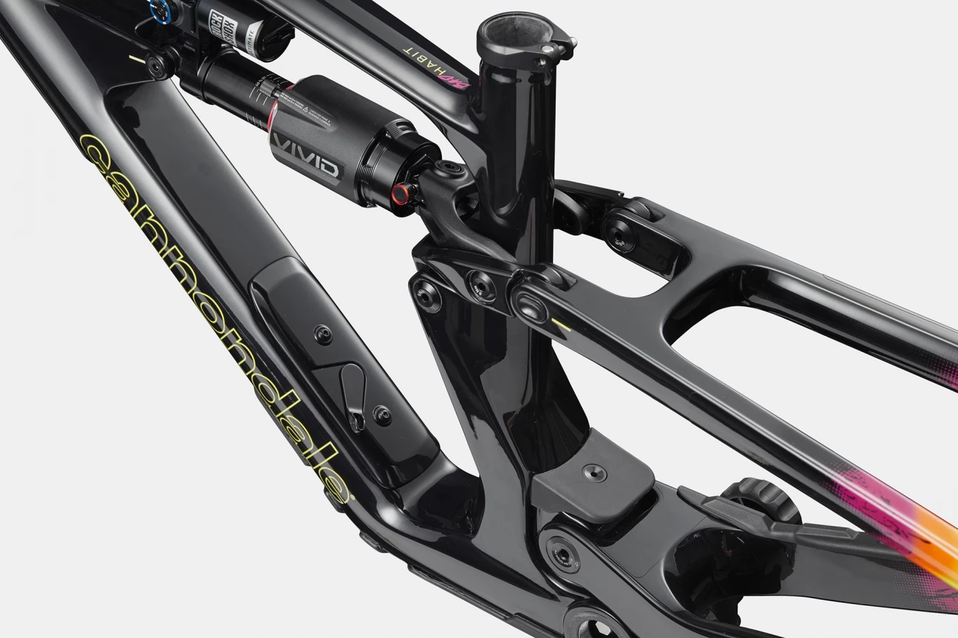 Bad Habit Frameset - Black with WOW colors