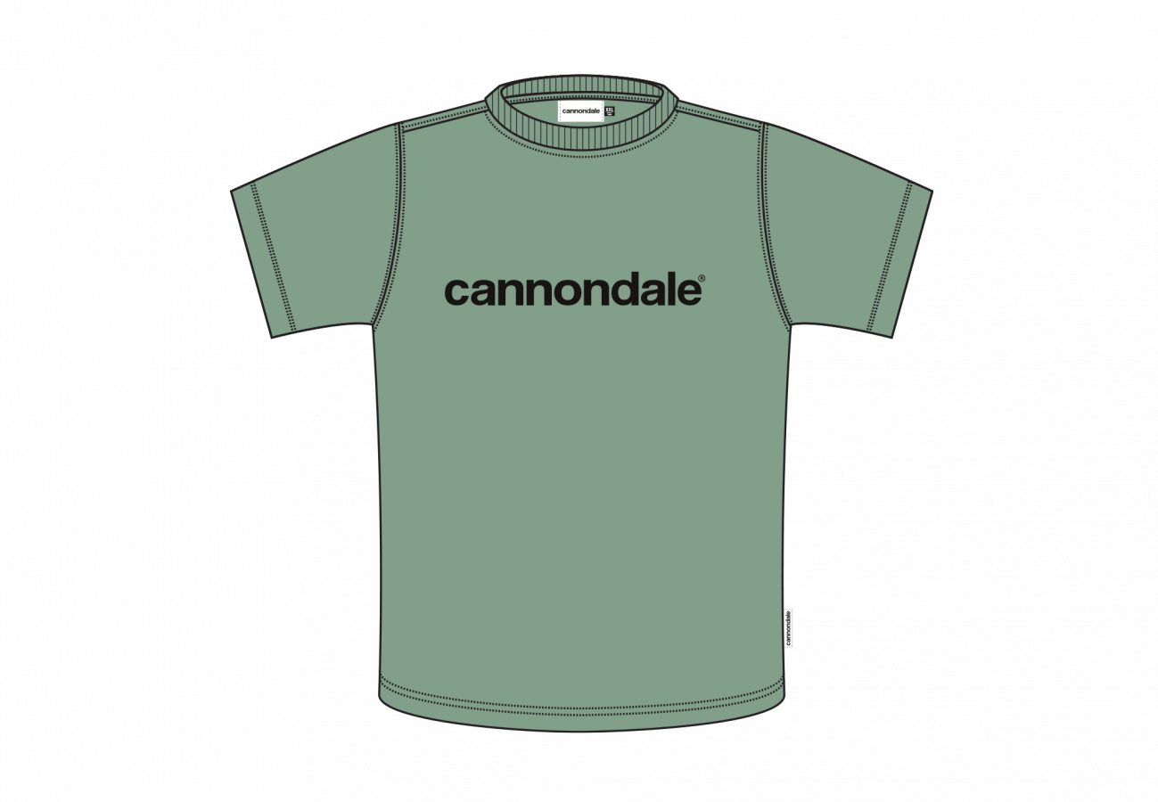 Cannondale T-Shirt Logo - Aloe